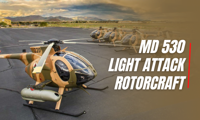 MD 530 light attack rotorcraf