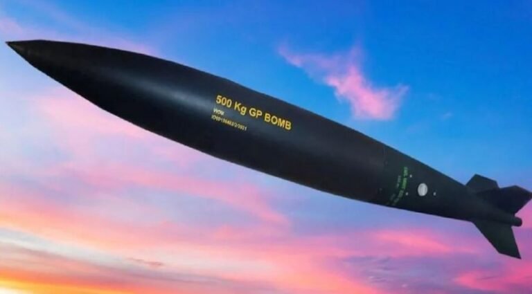 Indian Air Force Receives 500-kg GP Bomb From The Ordnance Factory ...