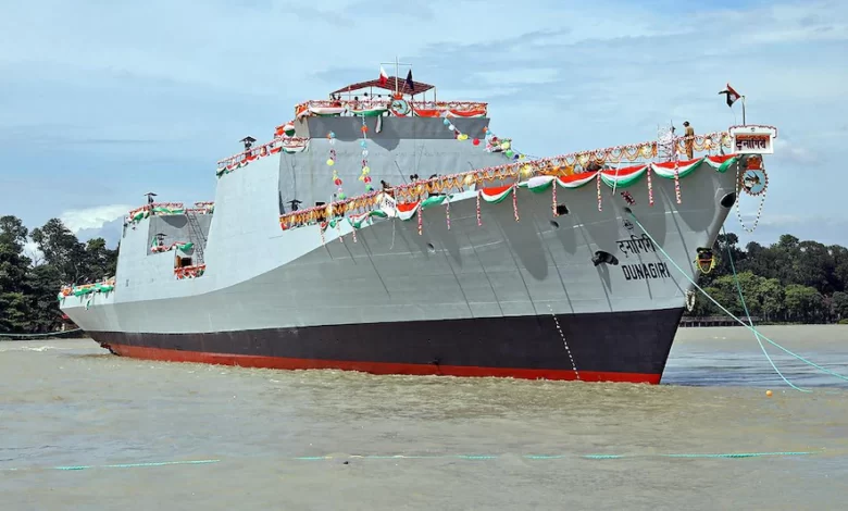 The Stealth Frigate What The Launch Of INS Dunagiri Means For Indian Naval Defence