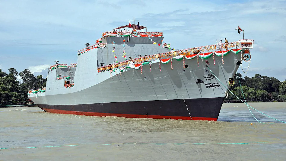 The Stealth Frigate What The Launch Of INS Dunagiri Means For Indian Naval Defence