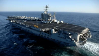 US Aircraft Carrier Abraham Lincoln Participates In Military Training Exercise Near Taiwan Amid Tensions With China