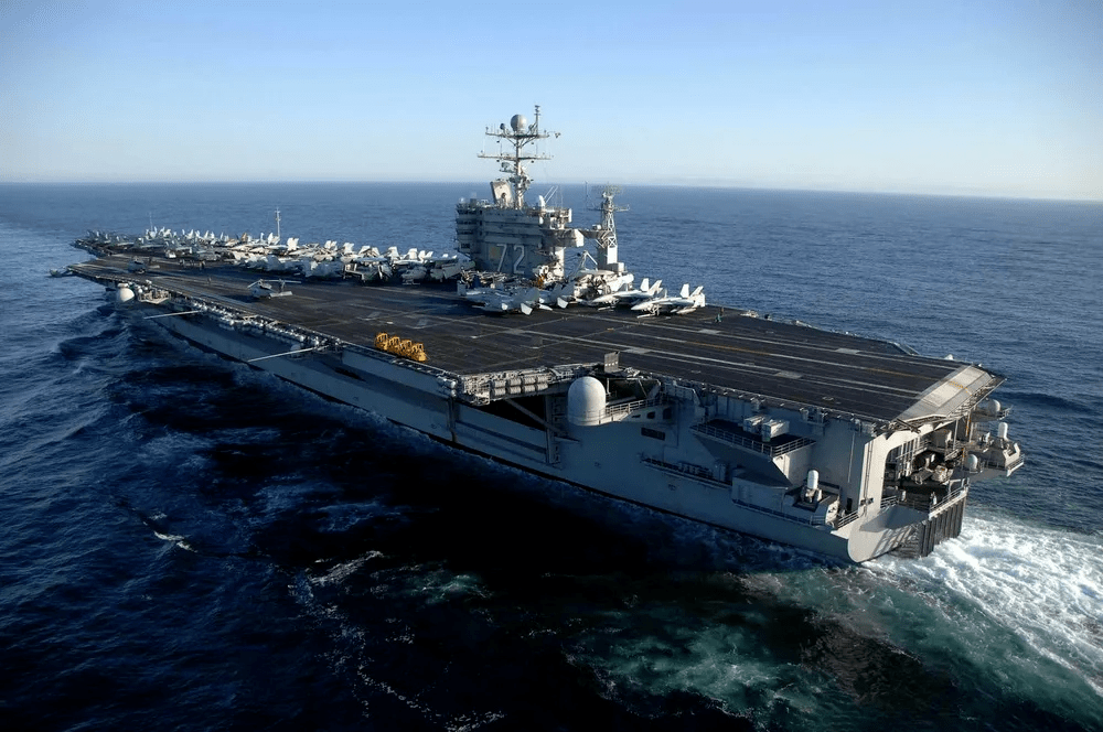US Aircraft Carrier Abraham Lincoln Participates In Military Training Exercise Near Taiwan Amid Tensions With China