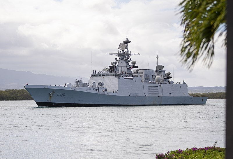 In Australia, The Sea-Phase Of A Naval Exercise Involving 14 Nations Begins