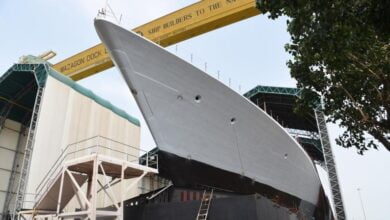 Taragiri, The Third Stealth Frigate In The Indian Navy's P-17A Series, To Be Launched On September 11