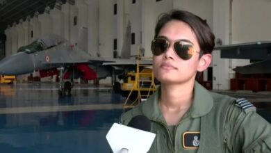 Flt. Lt. Tejaswi Ranga Of The Indian Air Force First Woman To Fly A Sukhoi-30 On The India-china Border