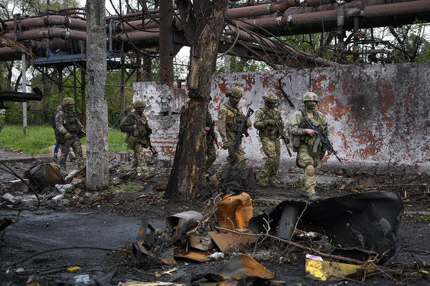 Ukraine Attacks Russia-controlled Donetsk, Hitting Military Bases