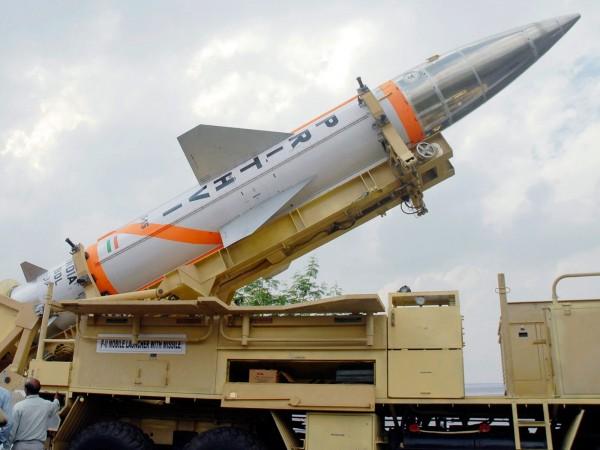 Successfully Tested-Fired Prithvi-II Missile In Odisha