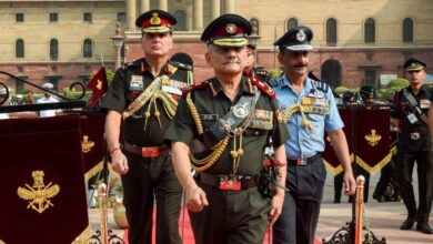 Chief Of Defence Staff Gen. Anil Chauhan Leads A High-level Security Meeting In Jammu