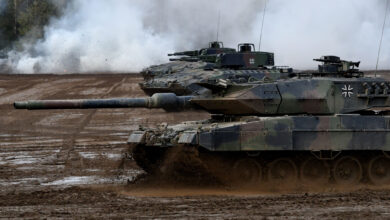 Tanks Sent To Ukraine By Germany, Denmark, And The Netherlands