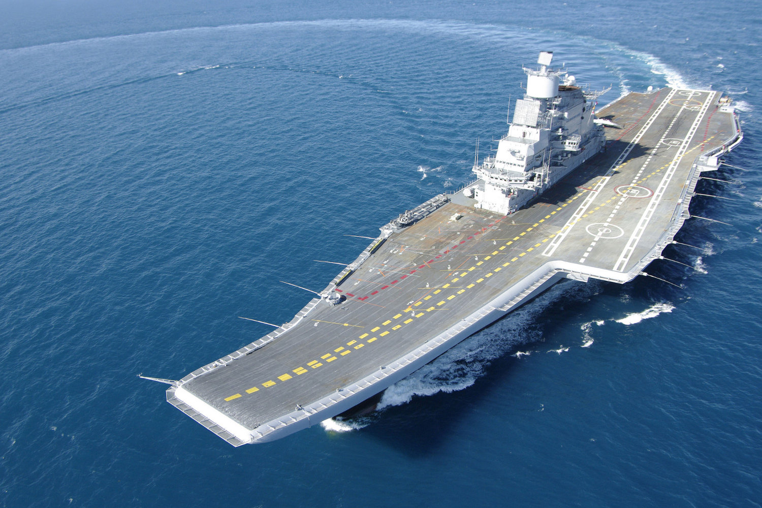 Indian Navy’s Aircraft Carrier INS Vikramaditya To Conduct Sea Trials After Major Refit