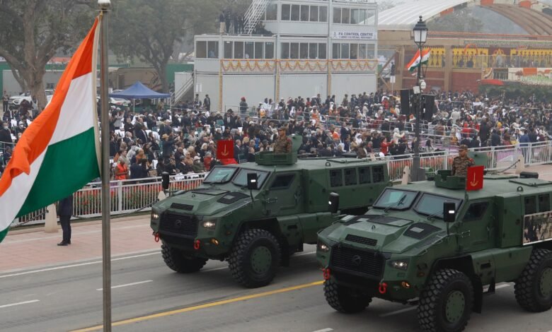 Kalyani M4 Debuts At India's Republic Day Parade