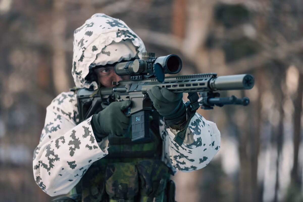 The Swedish Army Uses Sako Assault Rifles And Sniper Rifles