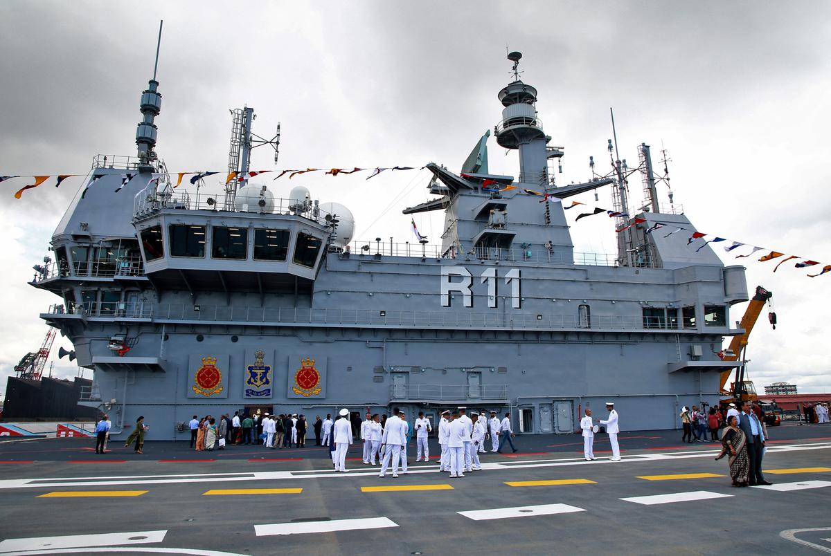 Top Navy Leaders To Meet Aboard Aircraft Carrier INS Vikrant