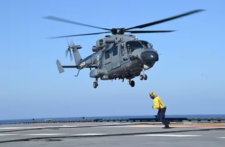Emergency Landing In Arabian Sea Off Mumbai Coast By Indian Navy Helicopter