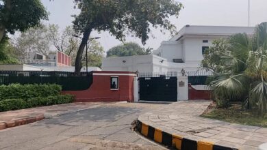 India's Tit-For-Tat? Barricades Outside The UK High Commission In Delhi Were Taken Down