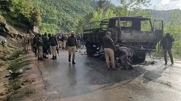 Patrolling Jammu Following Poonch Terror Attack