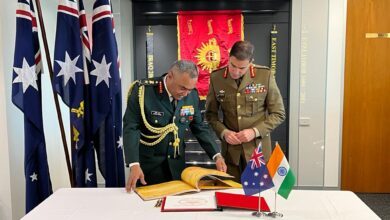 COAS General Manoj Pande Meets Australian Defence Force Chief, Army Chief, Discusses Defense Cooperation