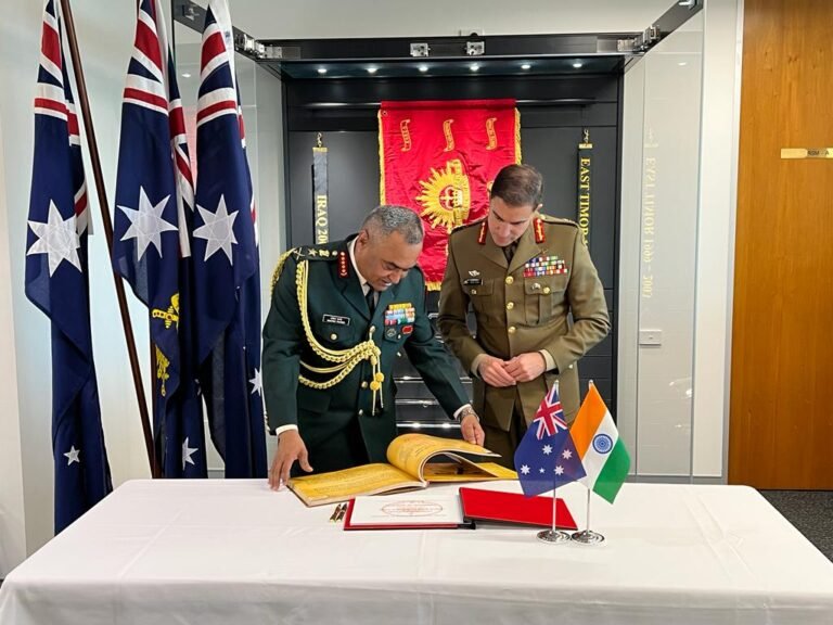 General Meets Australian Key Pillars of the ASEAN-Australia Partnership