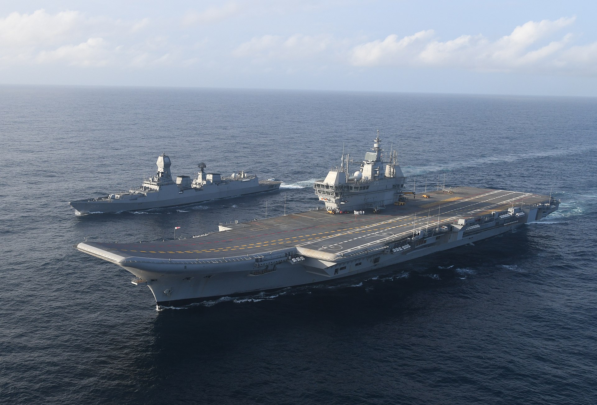 INS Vikrant, Commanding Officer: "India Needs More Aircraft Carriers"