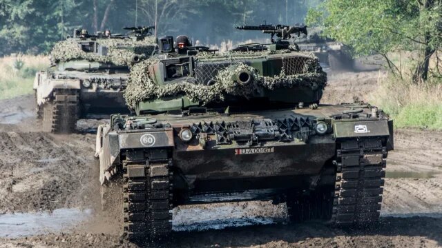 Six Spanish Leopard Tanks Will Leave For Ukraine In Late April To Prepare For Spring Offensive