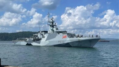 UK Offshore Patrol Ship HMS Tamar Makes Port Of Call At Visakhapatnam