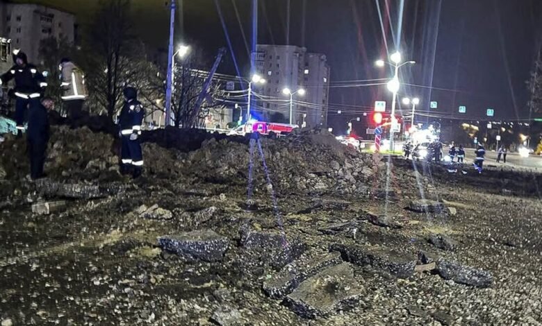 Russian Warplane Inadvertently Hits Own City, Explosions, Buildings Damaged