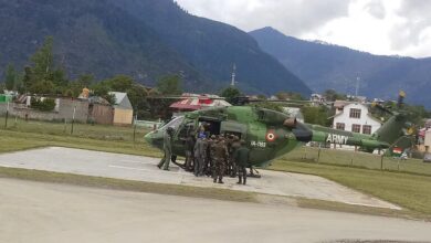 Army Chopper Crashes In J&K's Kishtwar, All 3 Onboard Evacuated; Inquiry Ordered