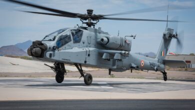 IAF's Apache Helicopter Safely Lands In Emergency Situation in MP's Bhind; Pilots Unharmed