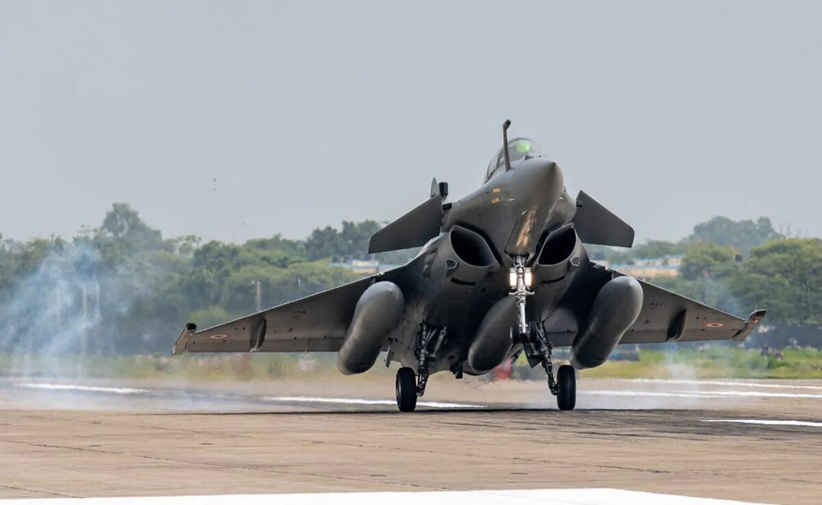 India-France Rafale Planes Conduct Massive Air Exercise