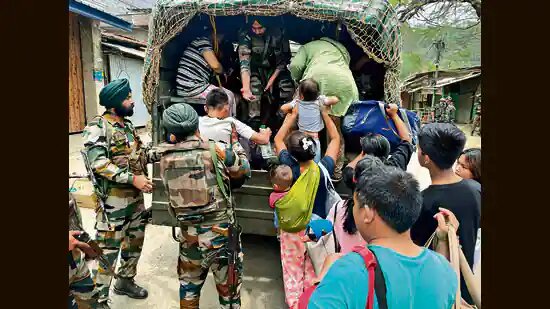 11 Districts Lifted Curfew As Manipur Recovers; 60 Killed, 30,000 Displaced