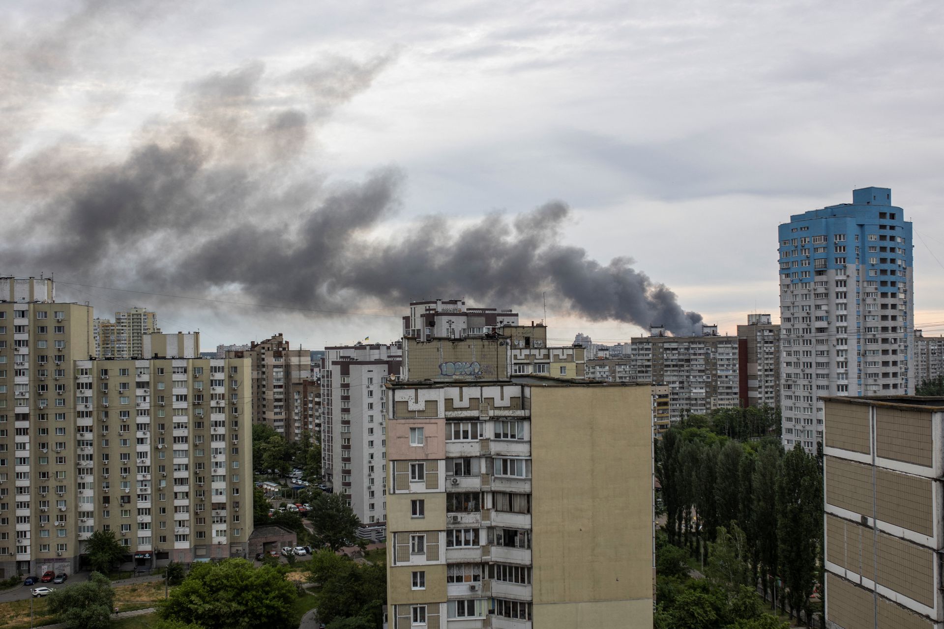 Russian Cruise Missile Attack Targets Kyiv, Resulting In Casualty In Odesa