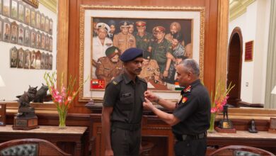 Army Chief Felicitates Tamil Nadu Jawan For Heroic Rescue Of Drowning Girl In Punjab Canal