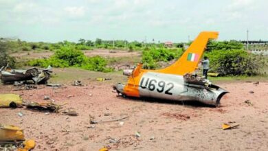 Indian Air Force's Trainer Aircraft Crash In Karnataka, Pilots Eject Safely