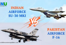 Indian Airforce SU-30 MKI v/s. Pakistan Airforce F-16