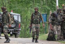 Five Terrorists Neutralized In Encounter Near LoC In Kupwara, Jammu & Kashmir