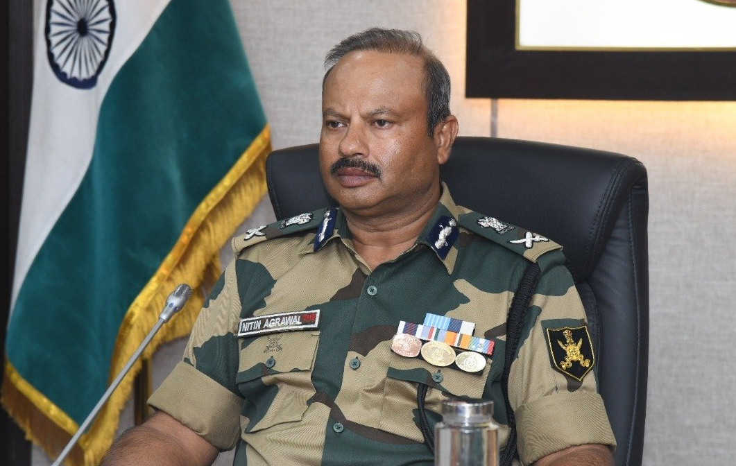 BSF Chief Assesses Security Situation Along The J-K International Border