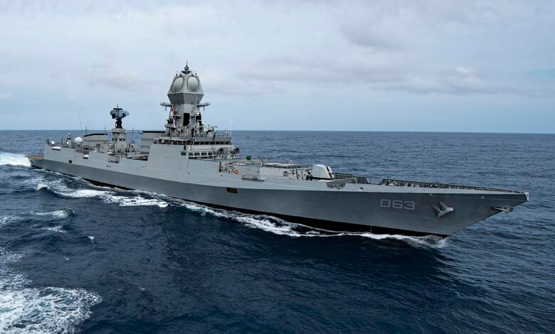 Indian Navy Ships Dock In Papua New Guinea As Interest In The Pacific Sharpens