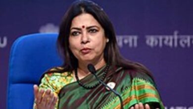 Union Minister Lekhi Initiates Keel-Laying For Navy's Stitched Ship In Goa
