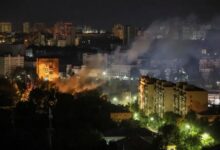 Ukraine Reports Overnight Drone Attack On Kyiv By Russia