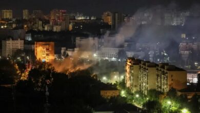 Ukraine Reports Overnight Drone Attack On Kyiv By Russia