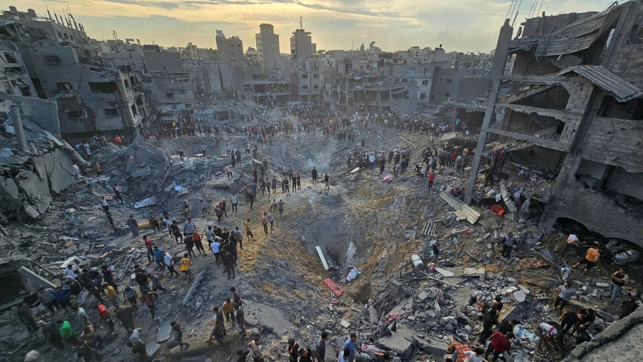 Gaza Refugee Camp Hit By Second Israeli Airstrike In Two Days, Escalating Outcry