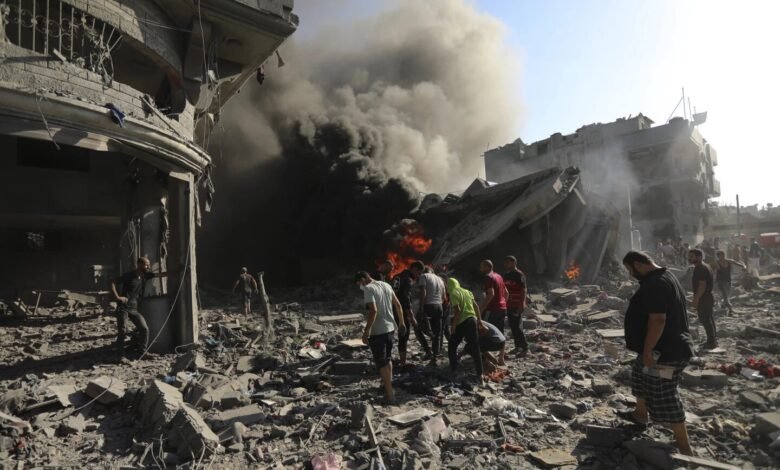 Israeli Forces Unleash Strikes Across Gaza Strip, Hospital Suffers Devastating Blow