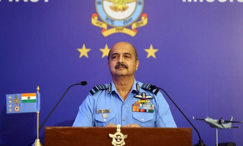 IAF Chief VR Chaudhari Tours Frontline Bases In Western Sector