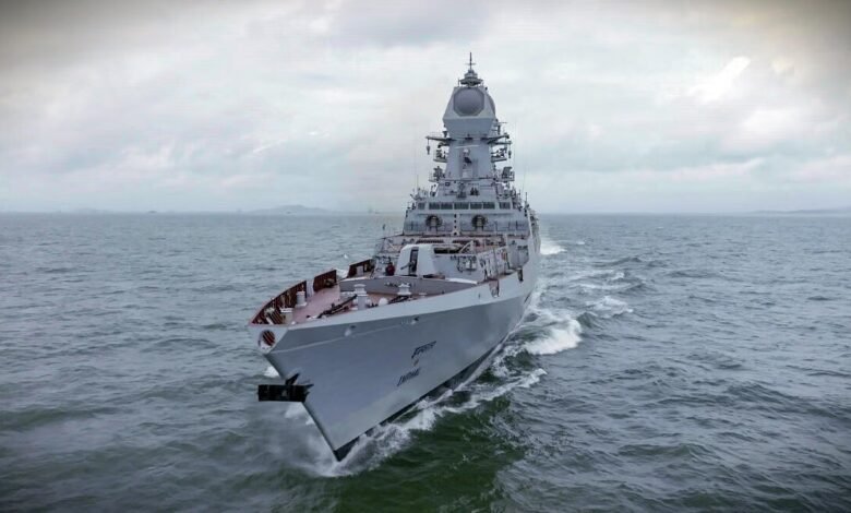 Indian Navy Vigilant: Monitoring Arabian Sea Amid Suspected Drone Threat