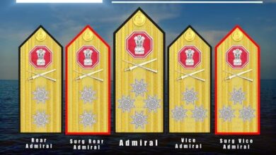 Navy Unveils New Admirals' Epaulettes Inspired By Chhatrapati Shivaji