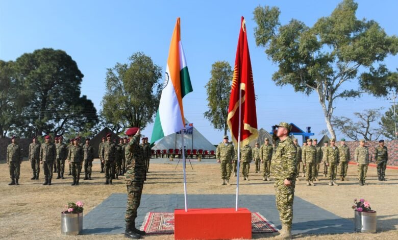 Special Forces "Of India And Kyrgyzstan Commence 13-Day Counter-Terror Exercise