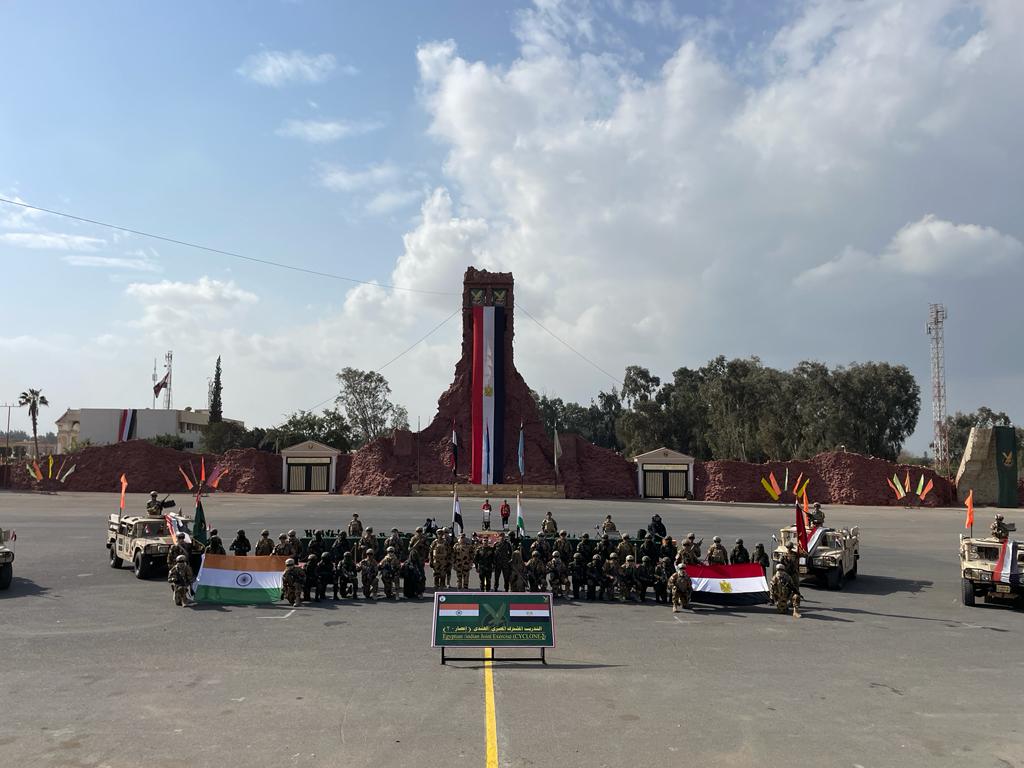 Indian And Egyptian Armies Launch 11-Day Joint Exercise