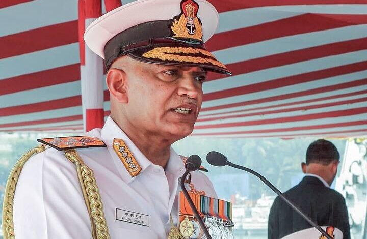 Indian Assets Ensure Stability In Arabian Sea: Navy Chief R Hari Kumar