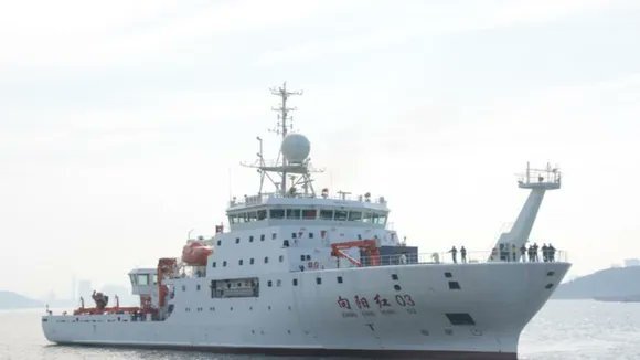 Chinese Research Ship Docks Near Maldives Following Month-Long Indian Ocean Expedition