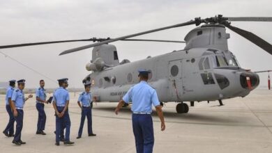 Air Force's Chinook Helicopter Makes Emergency Landing In Punjab